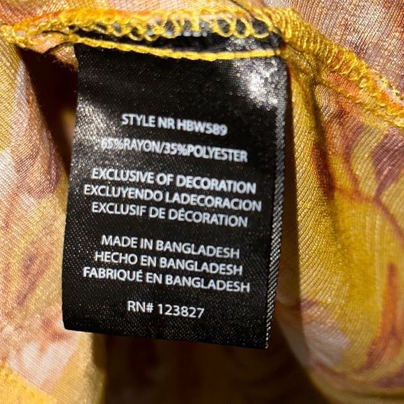 Harve' benard Floral Top - Picture 4 of 5